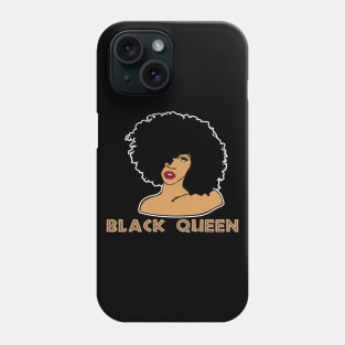 Black Queen, Black Woman, African American, Black Lives Matter, Black History Phone Case