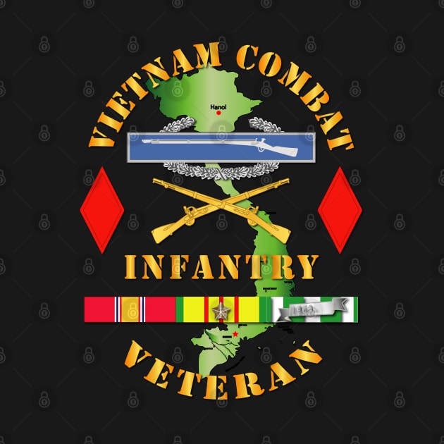 Vietnam Combat Infantry Veteran w 5th Inf Div SSI by twix123844