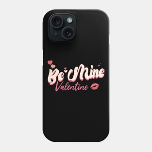 Be Mine Retro Valentine's Day Western Valentine Phone Case