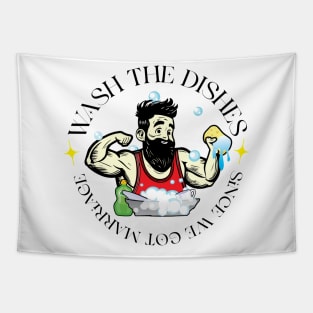 Wash the dishes Tapestry