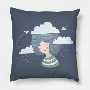 Women's thoughts Pillow