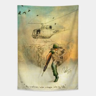 Vietnam war creeps into my life Tapestry