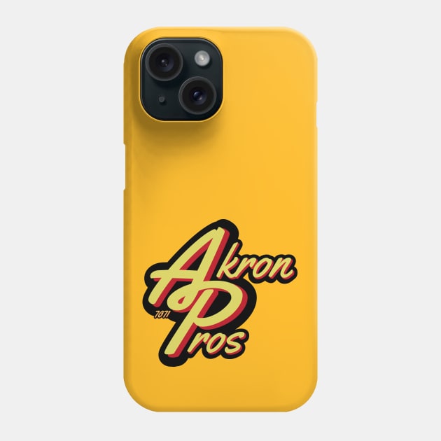 Modernized Akron Pros Phone Case by 7071