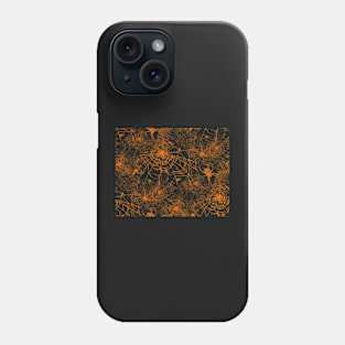 Spiders - Orange Phone Case