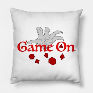 Game On Wizard Hand Rolling Dice Pillow