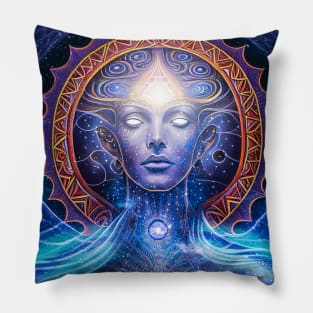 Nuit, Starry Mother of the Universe Pillow