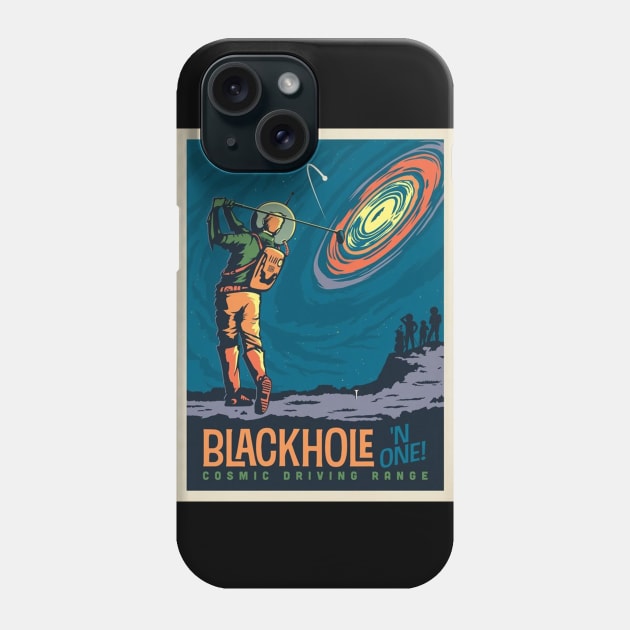 Hole in one Phone Case by Space heights