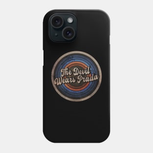 The Devil Wears Art drawing - music lover Phone Case