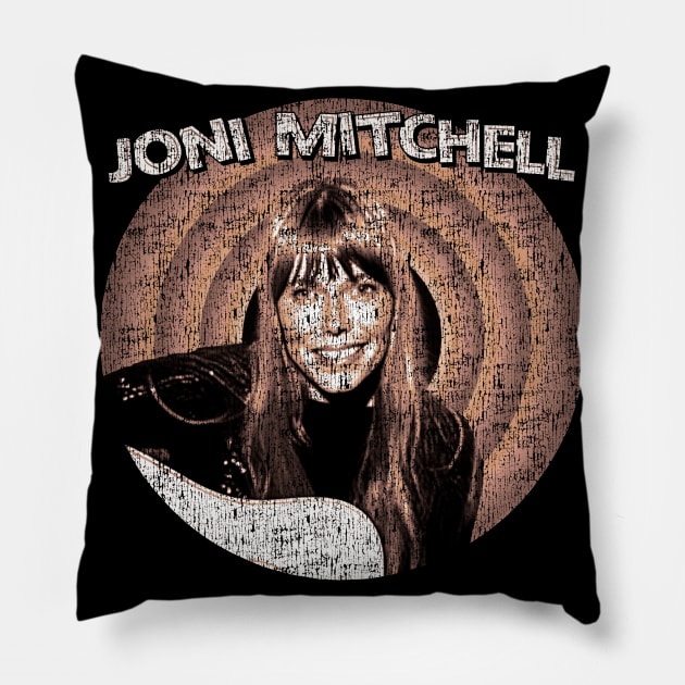 Joni Mitchell Pillow by Parody Merch