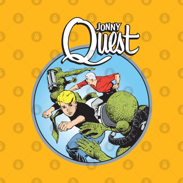 Jonny Quest - Lizard Men by Chewbaccadoll