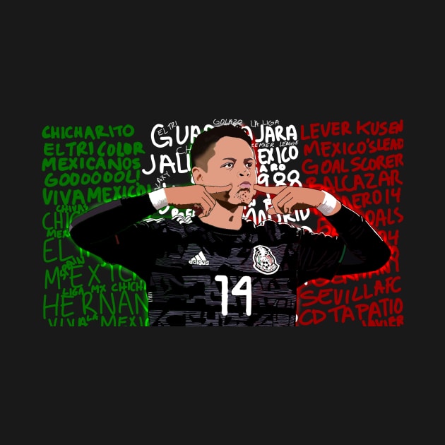 Javier 'Chicharito' Hernandez by HubstheMexicano