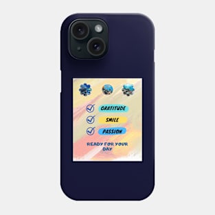 Mood Checklist Phone Case