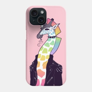 Punk Giraffe Phone Case