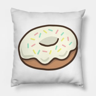 White donut Pillow