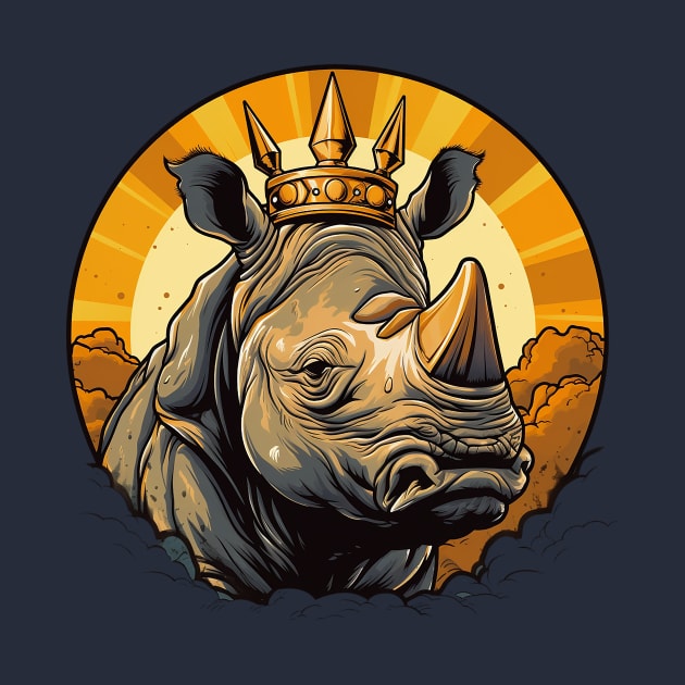 king rhino by piratesnow