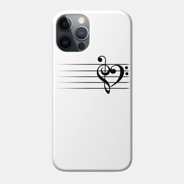 Music Heart Music Phone Case Teepublic Music Heart Music Phone Case Teepublic