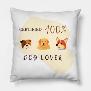 life is good a dog makes it better & dog lovers Pillow