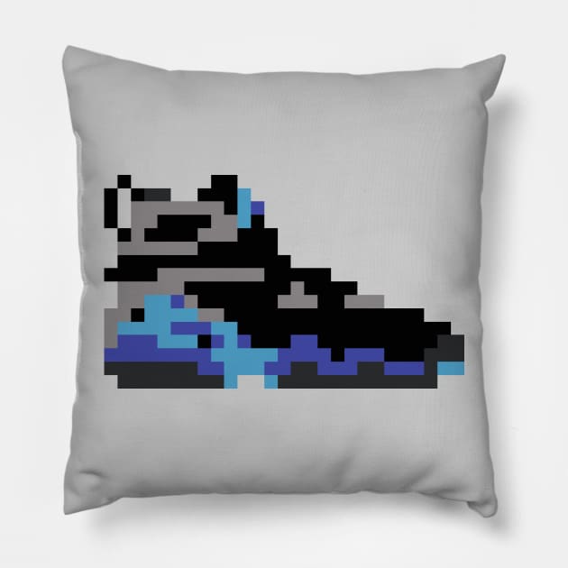 8-bit Jordan 8s Pillow by soujohn