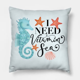 Vitamin Sea Pillow