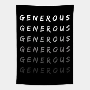 Inspirational Words - positive words - inspirational sayings - Generous Tapestry