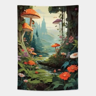 Enchanted Forest Tapestry