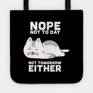 Cat Sleep ny Tote