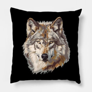 Wolf Predation Strategies Pillow