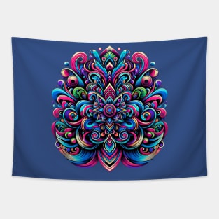 psychedelic pattern Tapestry