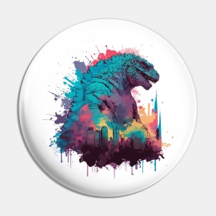 Godzilla Pin