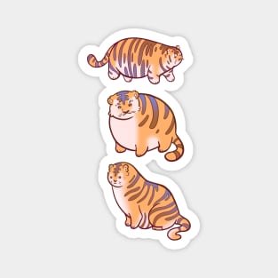 Chonky Tigers Magnet