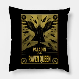 Paladin of the Raven Queen Pillow