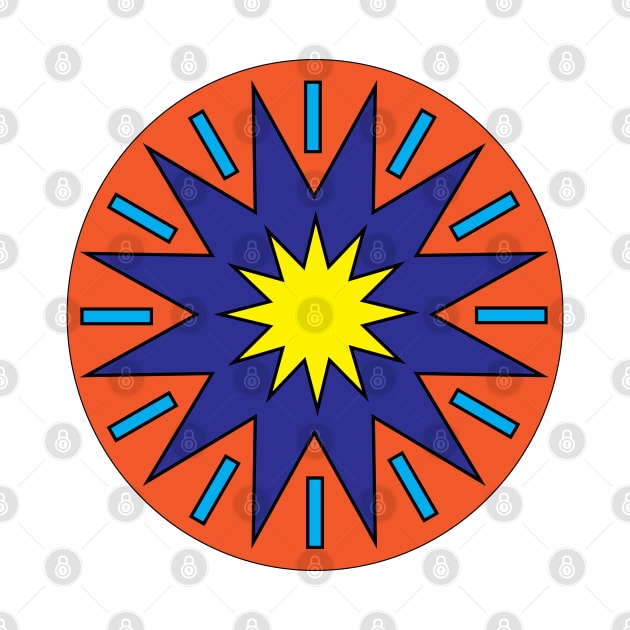 Star Circle design. by Madhur