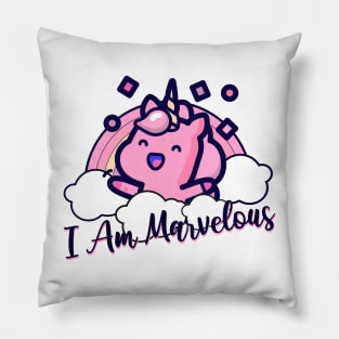 I Am Marvelous Pillow