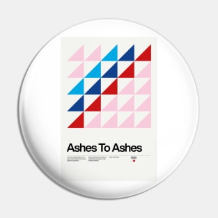 Ashes To Ashes Inspired Lyrics Design Pin