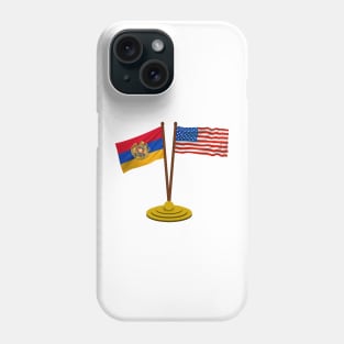 American Armenian Flag Phone Case