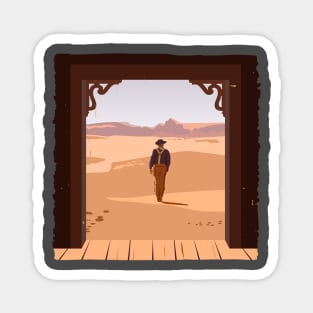 The Searchers Ending Illustration Magnet