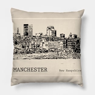 Manchester - New Hampshire Pillow