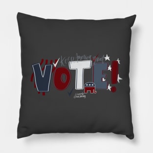 My Voting Shirt Pillow