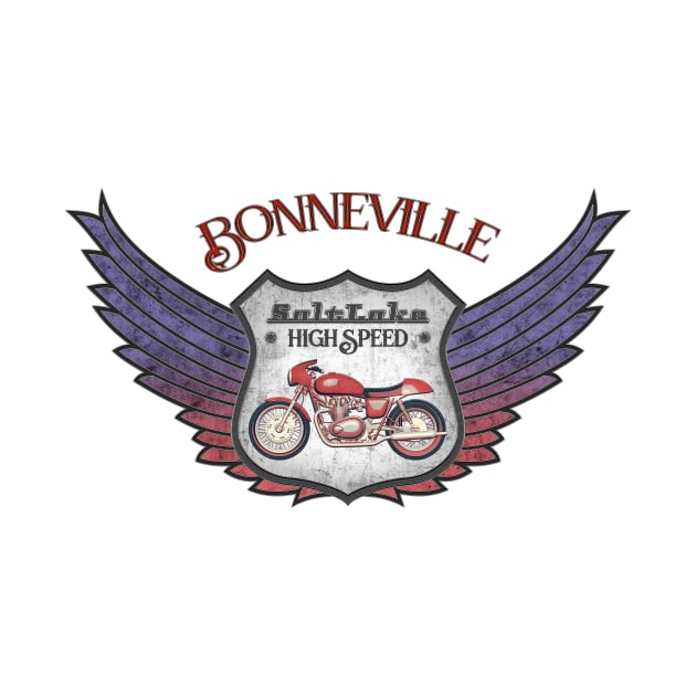 Vintage Motorcycle Logo by Drop23