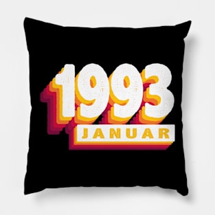 Januar 1993 0 31 Jahren Mann Frau Geburtstag Pillow