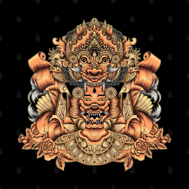 Balinese Barong by Pixel Poetry