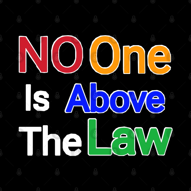 No One Is Above The Law - Back by SubversiveWare