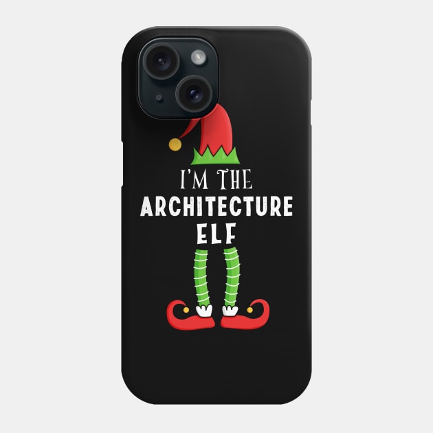 Architecture Elf Christmas Matching Family Gift Phone Case by qwertydesigns