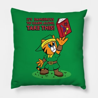 It's Dangerous to Learn Alone, Take this! Pillow