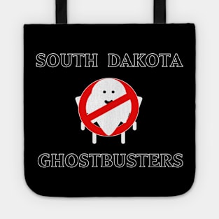 South Dakota Ghostbusters minimal No Ghost Logo Tote