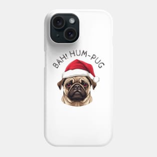 Christmas "Bah Hum-Pug" Phone Case