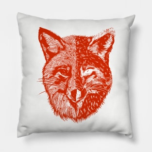 Foxface Pillow