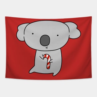 Candycane Koala Tapestry