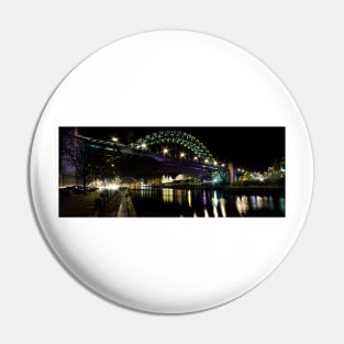 The Tyne Bridge Panoramic Pin