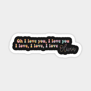 Olivia Lyrics- One Direction Magnet